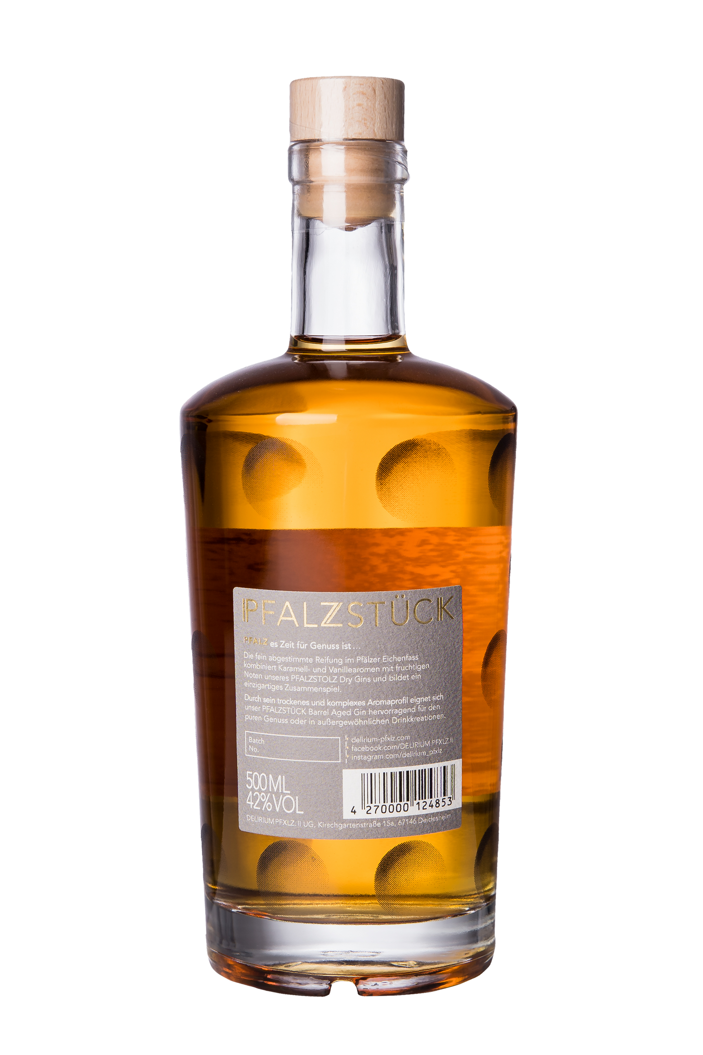PFALZSTÜCK - BARREL AGED Gin
